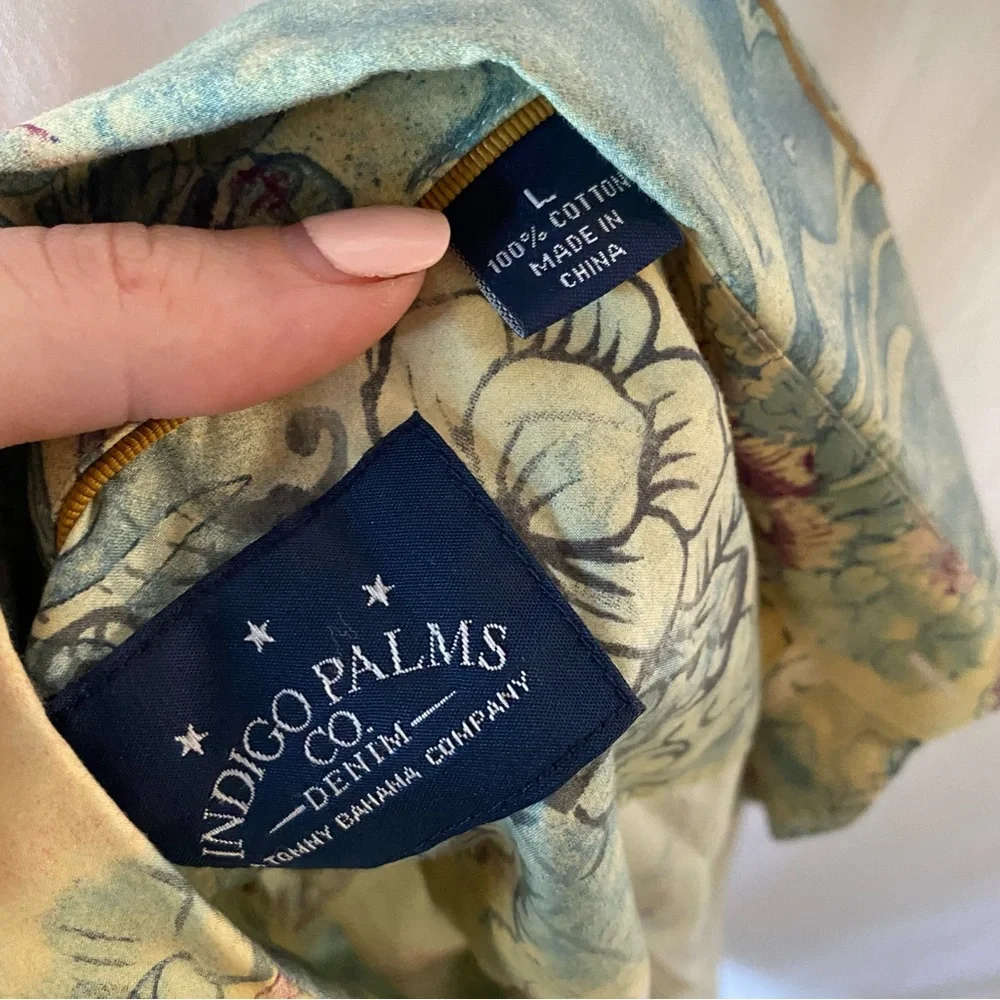 Indigo Palms Spring/Fall Button Down - Picture 8 of 8